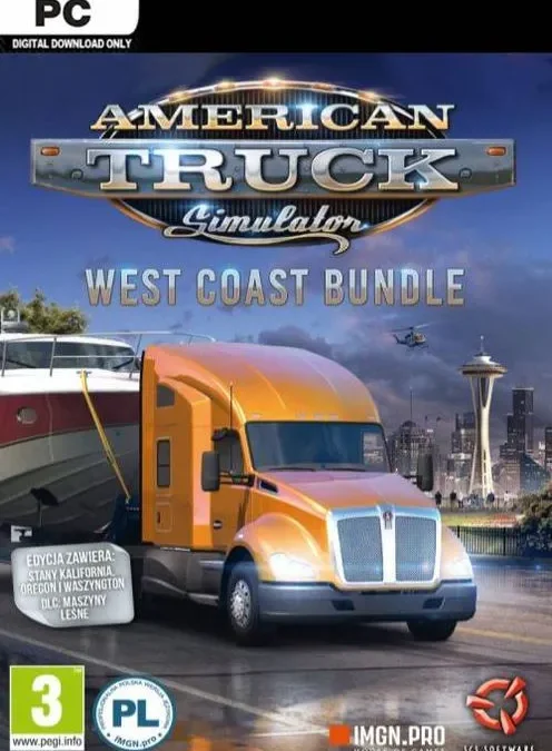 American Truck Simulator Free Download for PC (v 4.2.1)